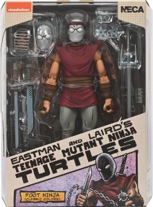 Teenage Mutant Ninja Turtles NECA Foot Ninja (Classic Colors - Mirage Comics)
