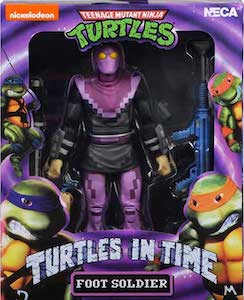 Teenage Mutant Ninja Turtles NECA Foot Soldier (Turtles in Time) thumbnail