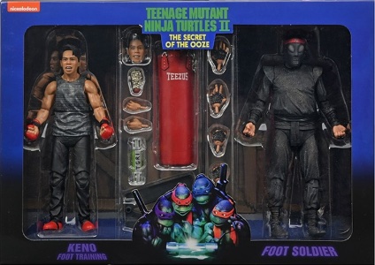 Teenage Mutant Ninja Turtles NECA Foot Training (Secret of the Ooze)