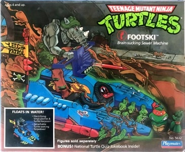 Teenage Mutant Ninja Turtles Playmates Footski