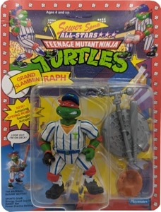 Teenage Mutant Ninja Turtles Playmates Grand Slammin' Raph