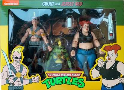 Teenage Mutant Ninja Turtles NECA Grunt and Jersey Red (Cartoon)