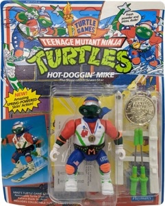 Teenage Mutant Ninja Turtles Playmates Hot Doggin' Mike