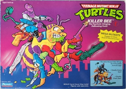 Teenage Mutant Ninja Turtles Playmates Killer Bee