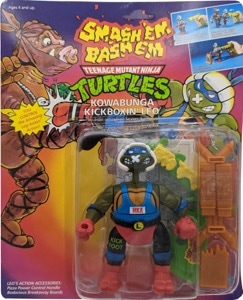 Teenage Mutant Ninja Turtles Playmates Kowabunga Kickboxin' Leo