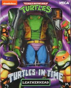 Teenage Mutant Ninja Turtles NECA Leatherhead (Turtles in Time) thumbnail