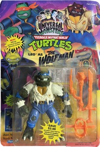 Teenage Mutant Ninja Turtles Playmates Leo as the Wolfman