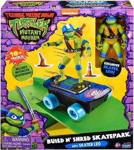Teenage Mutant Ninja Turtles Playmates Mutant Mayhem Leo (Skate Park)