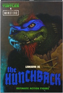 Teenage Mutant Ninja Turtles NECA Leonardo as The Hunchback (Universal Monsters) thumbnail