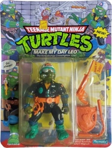 Teenage Mutant Ninja Turtles Playmates Make My Day Leo