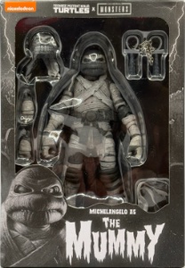 Teenage Mutant Ninja Turtles NECA Michelangelo as the Mummy (Black & White)