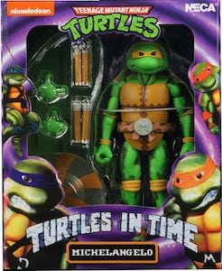 Teenage Mutant Ninja Turtles NECA Michelangelo (Turtles in Time)