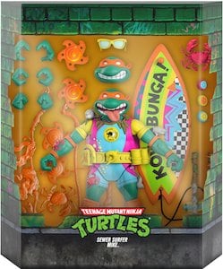 Teenage Mutant Ninja Turtles Super7 Mike the Sewer Surfer (Ultimates)