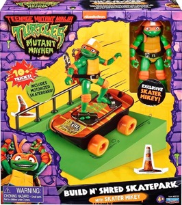 Teenage Mutant Ninja Turtles Playmates Mutant Mayhem Mikey (Skate Park)