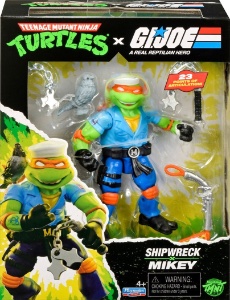 Teenage Mutant Ninja Turtles Playmates Mikey x Shipwreck