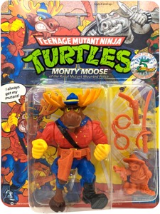 Teenage Mutant Ninja Turtles Playmates Monty Moose