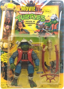 Teenage Mutant Ninja Turtles Playmates Movie III Samurai Leo