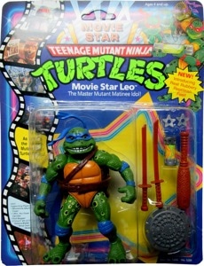 Teenage Mutant Ninja Turtles Playmates Movie Star Leo