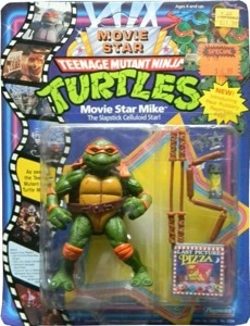 Teenage Mutant Ninja Turtles Playmates Movie Star Mike
