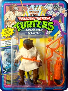 Teenage Mutant Ninja Turtles Playmates Movie Star Splinter