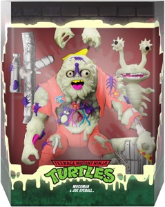 Teenage Mutant Ninja Turtles Super7 Muckman & Joe Eyeball (Glow in the Dark - Ultimates)