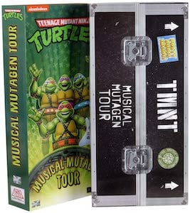 Teenage Mutant Ninja Turtles NECA Musical Mutagen Tour (90s Movie)