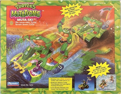 Teenage Mutant Ninja Turtles Playmates Muta-Ski
