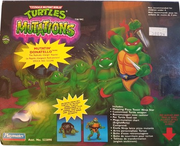 Teenage Mutant Ninja Turtles Playmates Mutatin' Donatello (Mutations)