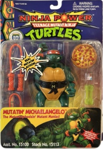 Teenage Mutant Ninja Turtles Playmates Mutatin' Michelangelo