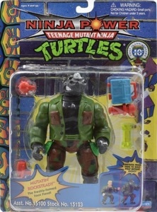 Teenage Mutant Ninja Turtles Playmates Mutatin' Rocksteady