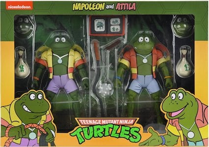 Teenage Mutant Ninja Turtles NECA Napoleon and Attila (Cartoon)
