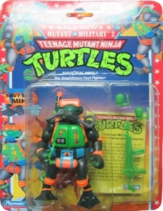 Teenage Mutant Ninja Turtles Playmates Navy Seal Mike