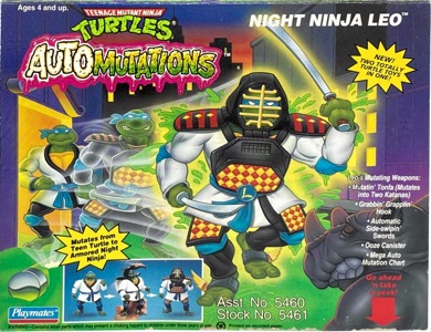 Teenage Mutant Ninja Turtles Playmates Night Ninja Leo