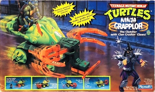 Teenage Mutant Ninja Turtles Playmates Ninja Grapplor