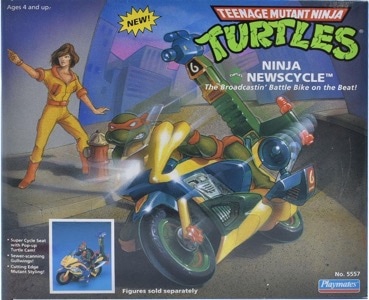 Teenage Mutant Ninja Turtles Playmates Ninja Newscycle