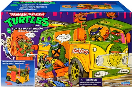 Teenage Mutant Ninja Turtles Playmates Party Van