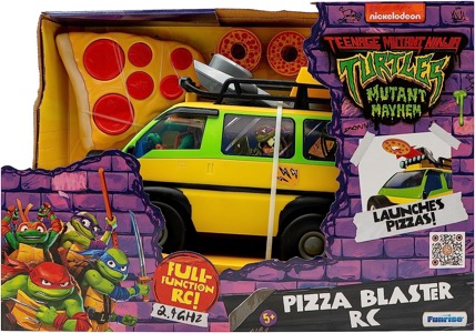 Teenage Mutant Ninja Turtles Playmates Mutant Mayhem Pizza Blaster RC