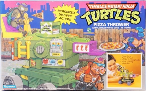 Teenage Mutant Ninja Turtles Playmates Pizza Thrower