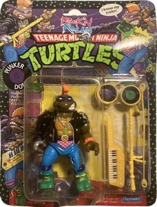 Teenage Mutant Ninja Turtles Playmates Punker Don