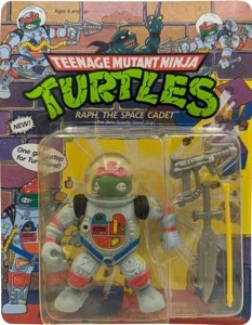 Teenage Mutant Ninja Turtles Playmates Raph the Space Cadet