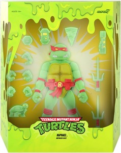 Teenage Mutant Ninja Turtles Super7 Raphael (Glow in the Dark - Ultimates)