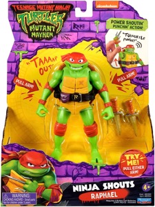 Teenage Mutant Ninja Turtles Playmates Mutant Mayhem Raphael (Ninja Shouts)