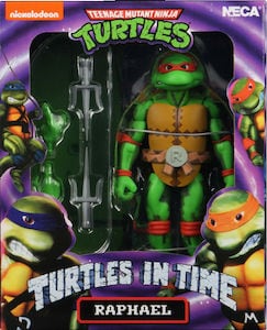 Teenage Mutant Ninja Turtles NECA Raphael (Turtles in Time) thumbnail