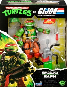 Teenage Mutant Ninja Turtles Playmates Raphael x Roadblock