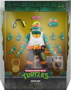 Teenage Mutant Ninja Turtles Super7 Rapper Mike (Ultimates)