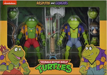 Teenage Mutant Ninja Turtles NECA Rasputin and Genghis (Cartoon)