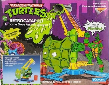 Teenage Mutant Ninja Turtles Playmates Retrocatapult