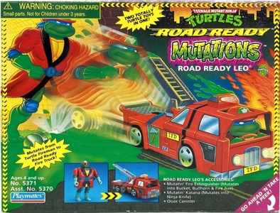 Teenage Mutant Ninja Turtles Playmates Road Ready Leo