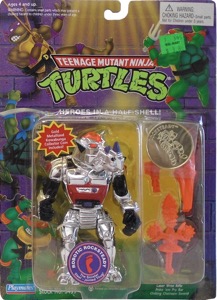 Teenage Mutant Ninja Turtles Playmates Robotic Rocksteady