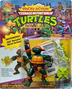Teenage Mutant Ninja Turtles Playmates Rock 'N Roll Michaelangelo